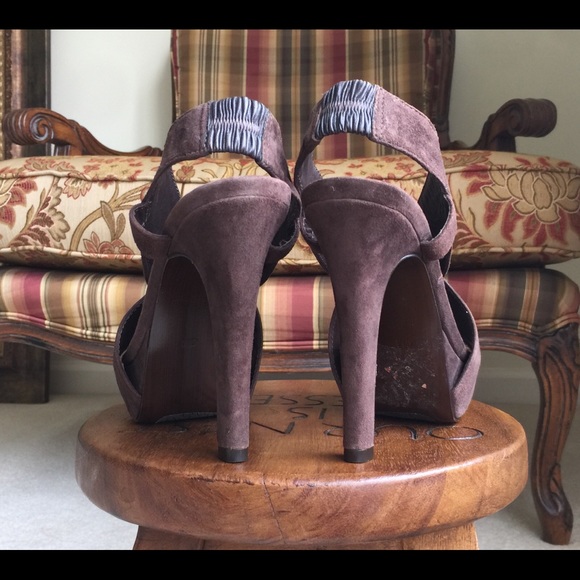 Diane von Furstenberg Zia Ii Platform Sandals 6M - Picture 12 of 14